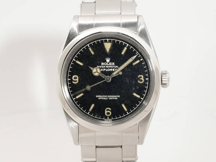 ロレックス エクスプローラーI Ref.1016MM ステンレススチール ブラック文字盤