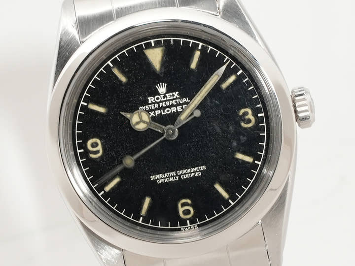ロレックス エクスプローラーI Ref.1016MM ステンレススチール ブラック文字盤