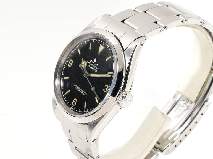 ロレックス エクスプローラーI Ref.1016MM ステンレススチール ブラック文字盤