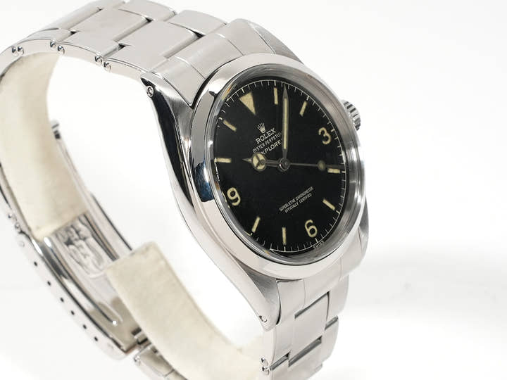 ロレックス エクスプローラーI Ref.1016MM ステンレススチール ブラック文字盤