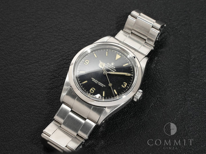 ロレックス エクスプローラーI Ref.1016MM ステンレススチール ブラック文字盤