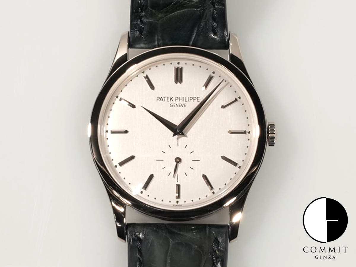 パテックフィリップ カラトラバ Ref.5196G-001 ホワイトゴールド シルバー文字盤