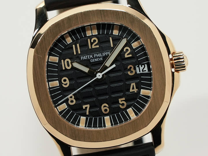 パテックフィリップ アクアノート Ref.5066J-001 イエローゴールド ブラック文字盤