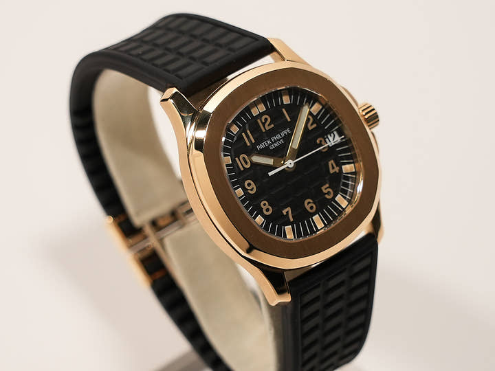 パテックフィリップ アクアノート Ref.5066J-001 イエローゴールド ブラック文字盤