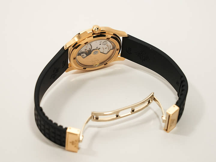 パテックフィリップ アクアノート Ref.5066J-001 イエローゴールド ブラック文字盤