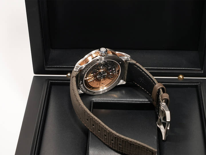 オーデマピゲ CODE 11.59 バイ オーデマ ピゲ Ref.15210CR.OO.A002CR.01 ホワイトゴールド/ピンクゴールド グレーラッカー文字盤