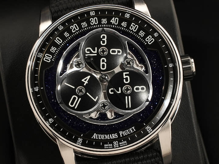 オーデマピゲ CODE 11.59 バイ オーデマ ピゲ スター ホイール Ref.15212NB.OO.A002KB.01 ホワイトゴールド/ブラックセラミック ブルーアヴェンチュリン文字盤