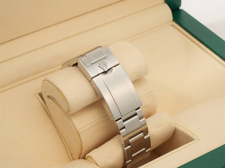 ロレックス エクスプローラーI 鏡面ブラックアウト Ref.214270 ステンレススチール ブラック文字盤