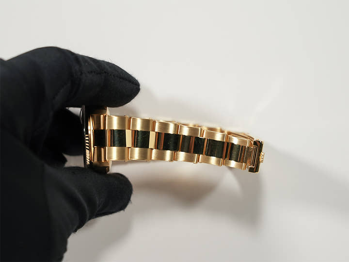 ロレックス オイスターパーペチュアル デイト Ref.15238 イエローゴールド ブルー文字盤