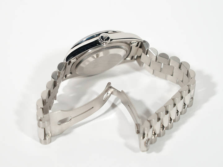 ロレックス デイデイト Ref.18346A プラチナ アイスブルー文字盤