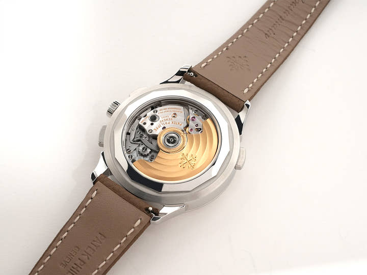 パテックフィリップ コンプリケーション ワールドタイム クロノグラフ Ref.5935A-001 ステンレススチール ローズゴールドメッキ オパーリン文字盤