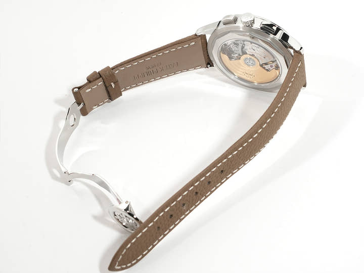 パテックフィリップ コンプリケーション ワールドタイム クロノグラフ Ref.5935A-001 ステンレススチール ローズゴールドメッキ オパーリン文字盤