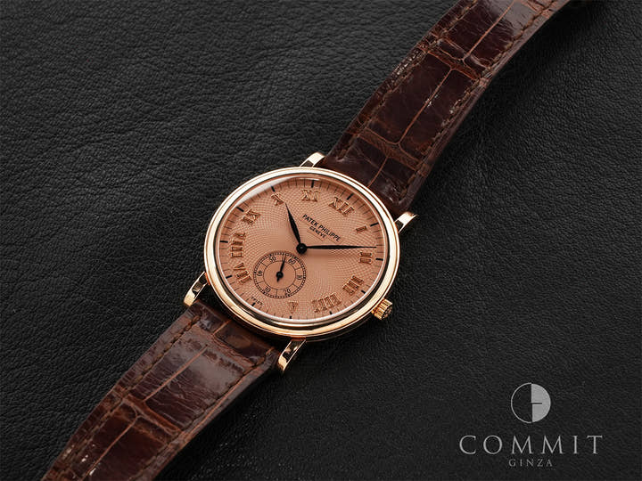 パテックフィリップ カラトラバ Ref.5022R ローズゴールド カッパー文字盤