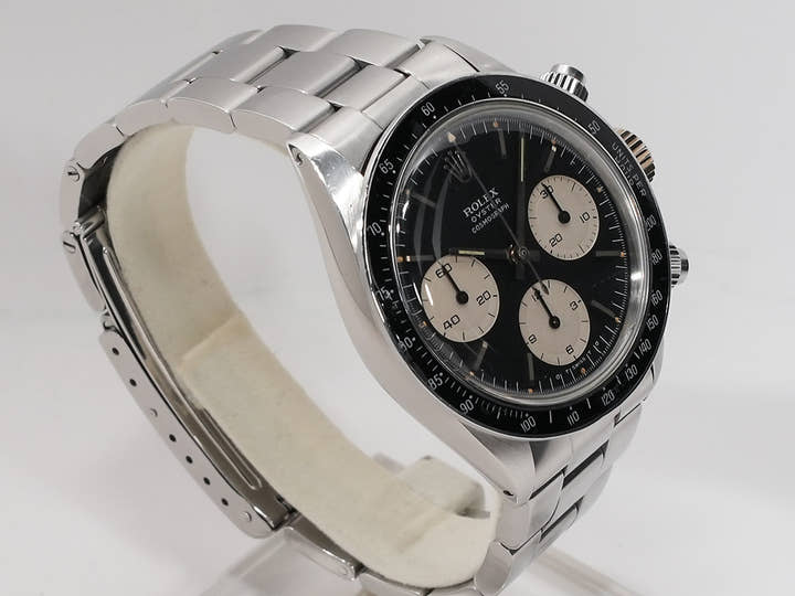 ロレックス デイトナ Ref.6263 ステンレススチール ブラック文字盤