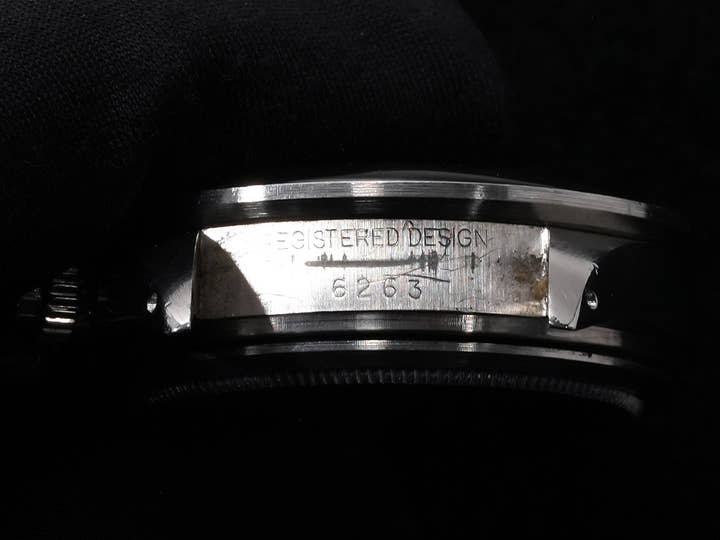 ロレックス デイトナ Ref.6263 ステンレススチール ブラック文字盤