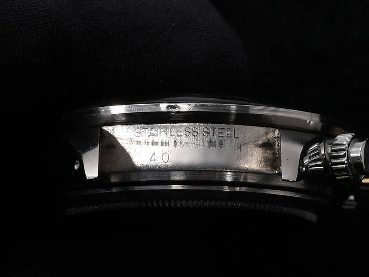 ロレックス デイトナ Ref.6263 ステンレススチール ブラック文字盤