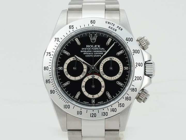 ロレックス デイトナ エルプリメロ Ref.16520 ステンレススチール ブラック文字盤