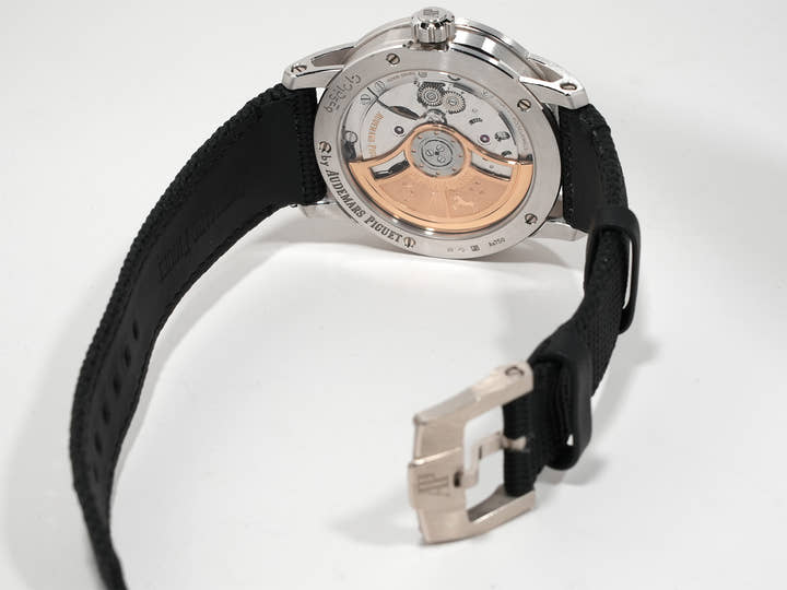 オーデマピゲ CODE 11.59 バイ オーデマ ピゲ Ref.15210BC.OO.A002KB.01 ホワイトゴールド スモークブルーラッカー文字盤