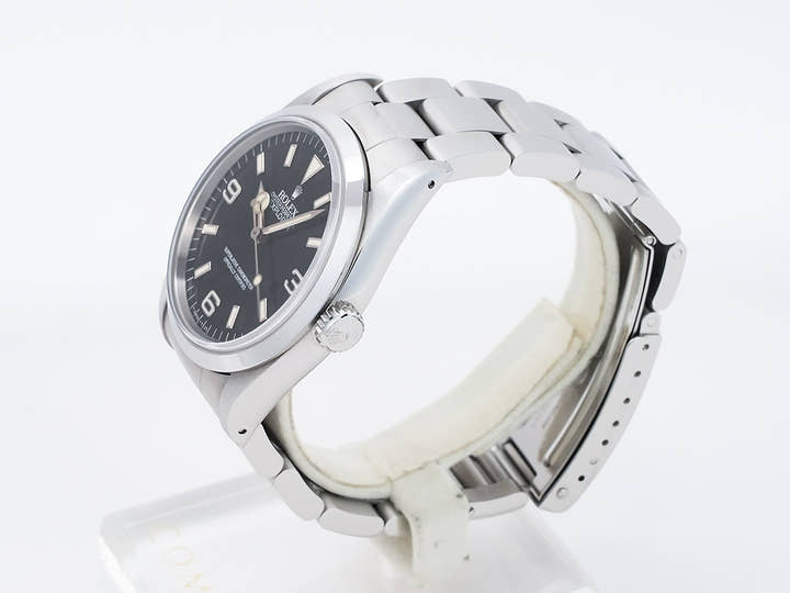 ロレックス エクスプローラーI Ref.14270 ステンレススチール ブラック文字盤