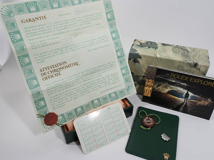 ロレックス エクスプローラーI Ref.14270 ステンレススチール ブラック文字盤