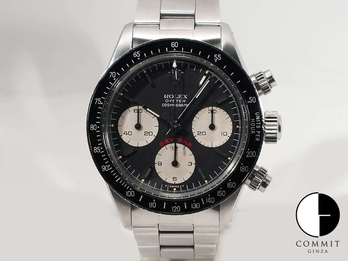 Rolex Daytona Ref. 6263 Stainless Steel Black Dial