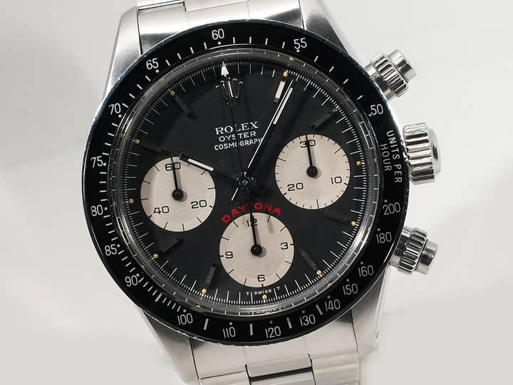 Rolex Daytona Ref. 6263 Stainless Steel Black Dial