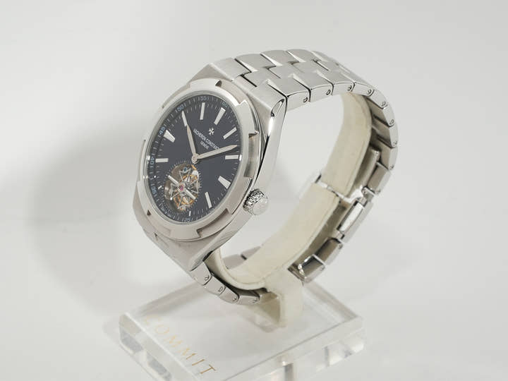 ヴァシュロンコンスタンタン オーヴァーシーズ トゥールビヨン Ref.6000V/110A-B544 ブルー文字盤 美品 8hvdznr5