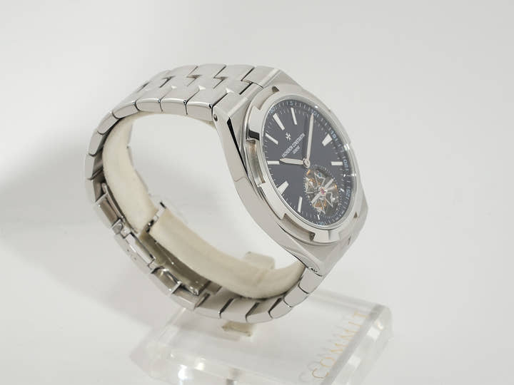 ヴァシュロンコンスタンタン オーヴァーシーズ トゥールビヨン Ref.6000V/110A-B544 ブルー文字盤 美品 8hvdznr5