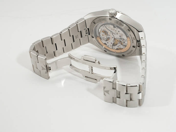 ヴァシュロンコンスタンタン オーヴァーシーズ トゥールビヨン Ref.6000V/110A-B544 ブルー文字盤 美品 8hvdznr5