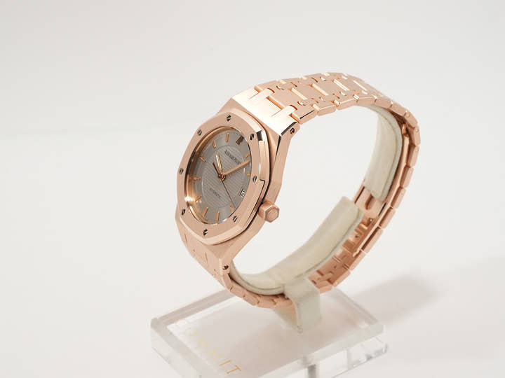 オーデマピゲ ロイヤルオーク ニックファルド Ref.15097OR/O/0789OR/01 ピンクゴールド グレー文字盤