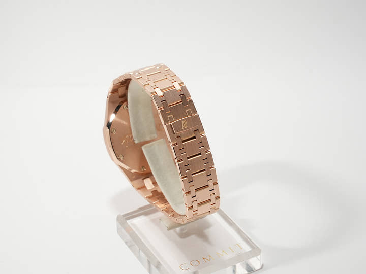 オーデマピゲ ロイヤルオーク ニックファルド Ref.15097OR/O/0789OR/01 ピンクゴールド グレー文字盤