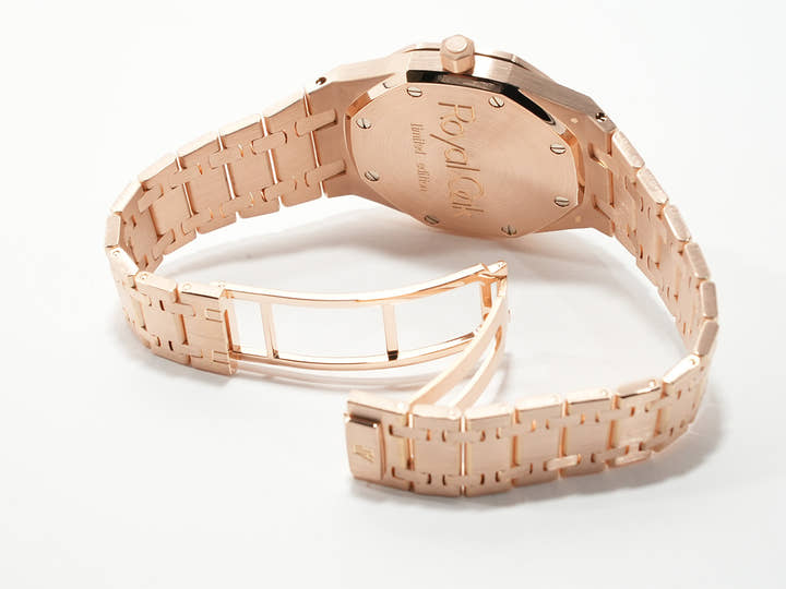 オーデマピゲ ロイヤルオーク ニックファルド Ref.15097OR/O/0789OR/01 ピンクゴールド グレー文字盤