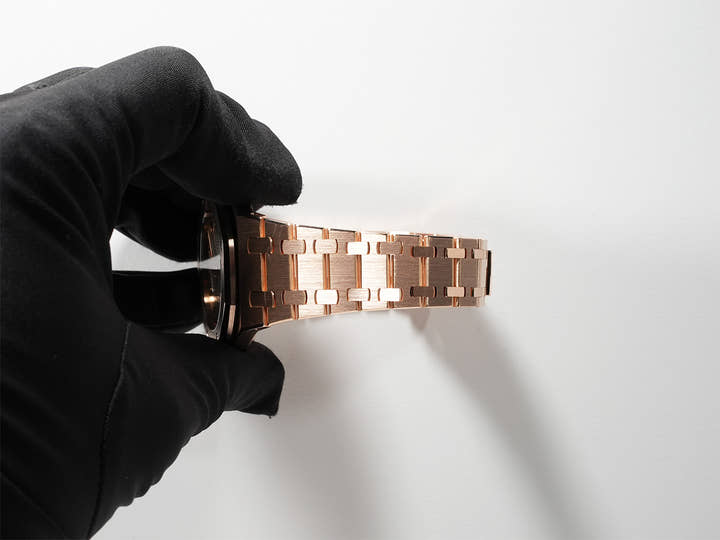 オーデマピゲ ロイヤルオーク ニックファルド Ref.15097OR/O/0789OR/01 ピンクゴールド グレー文字盤