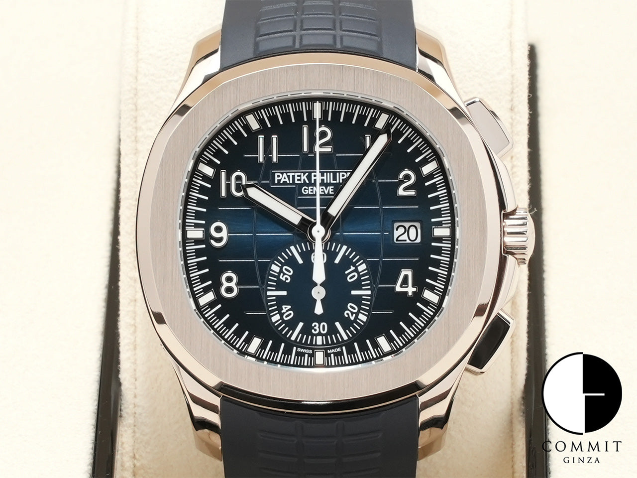 5968G-001 Midnight Blue Aquanaut Chronograph | Patek Philippe | 8ypc6te4 -  Commit Ginza