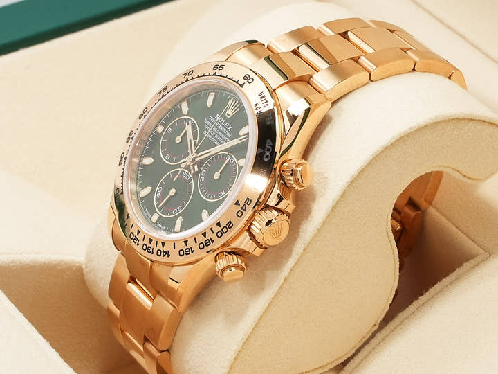 Rolex Daytona Ref. 116508 Yellow Gold Green Dial