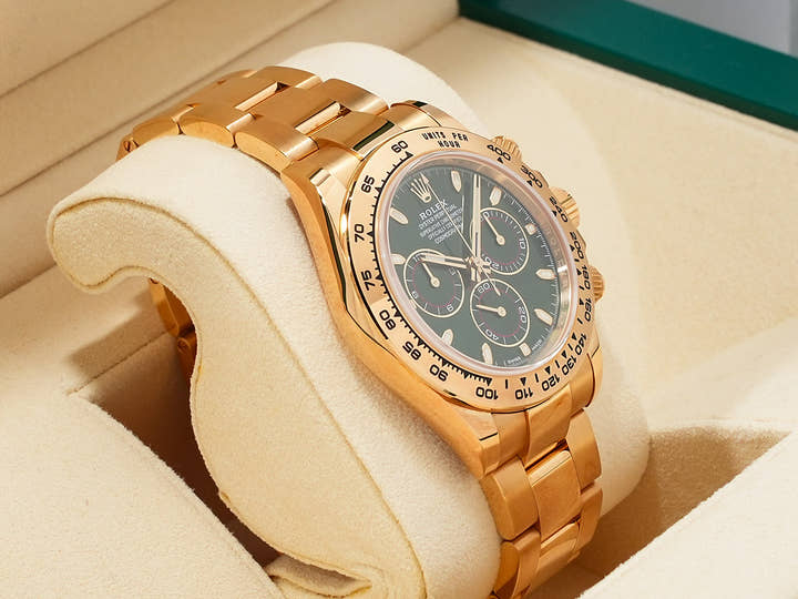 Rolex Daytona Ref. 116508 Yellow Gold Green Dial