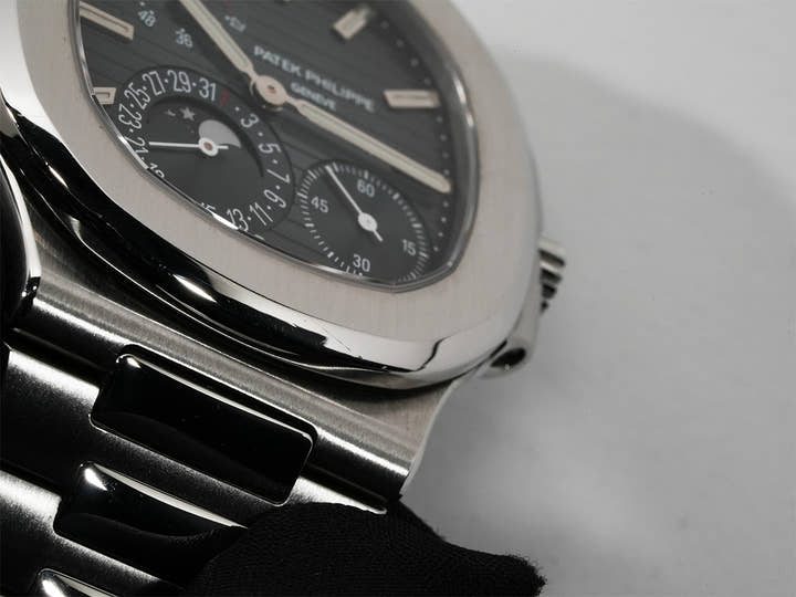 パテックフィリップ ノーチラス プチコンプリケーション Ref.5712/1A-001 ステンレススチール ブルー文字盤