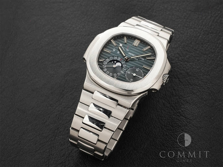 パテックフィリップ ノーチラス プチコンプリケーション Ref.5712/1A-001 ステンレススチール ブルー文字盤