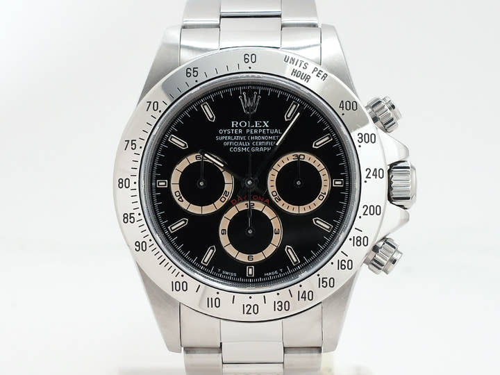 ロレックス デイトナ エルプリメロ Ref.16520 ステンレススチール ブラック文字盤
