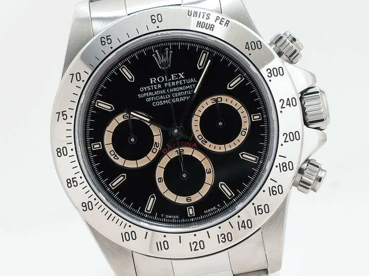 ロレックス デイトナ エルプリメロ Ref.16520 ステンレススチール ブラック文字盤