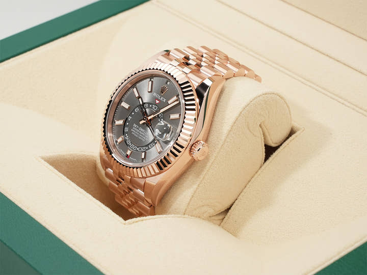 ロレックス スカイドゥエラー Ref.336935 エバーローズゴールド スレートグレー文字盤 ジュビリーブレスレット