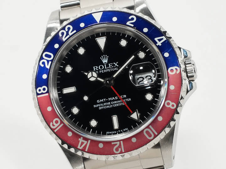 ロレックス GMTマスター Ref.16700 ステンレススチール ブラック文字盤 オイスターブレスレット