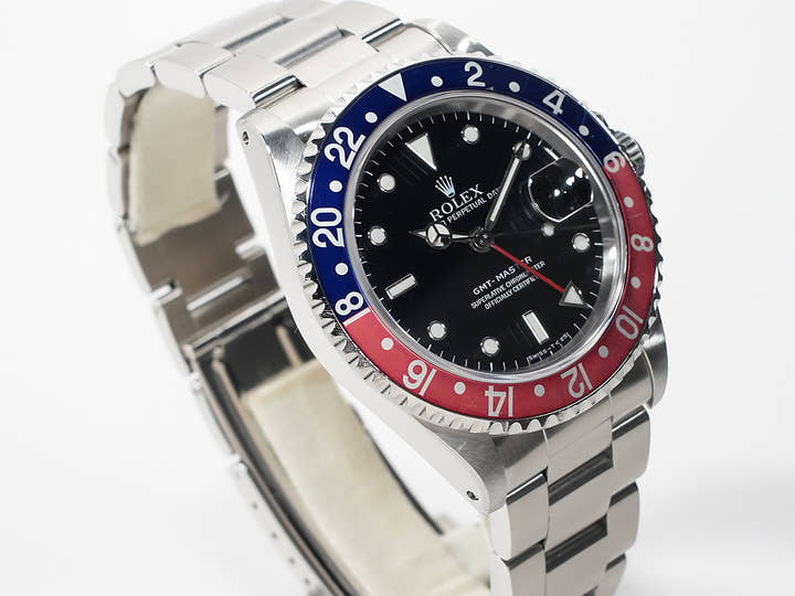 ロレックス GMTマスター Ref.16700 ステンレススチール ブラック文字盤 オイスターブレスレット