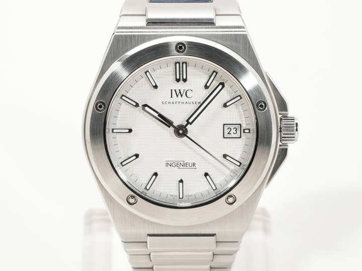 IWC インヂュニア オートマティック 40 Ref.IW328902 ホワイト文字盤 美品 4kcacxmo