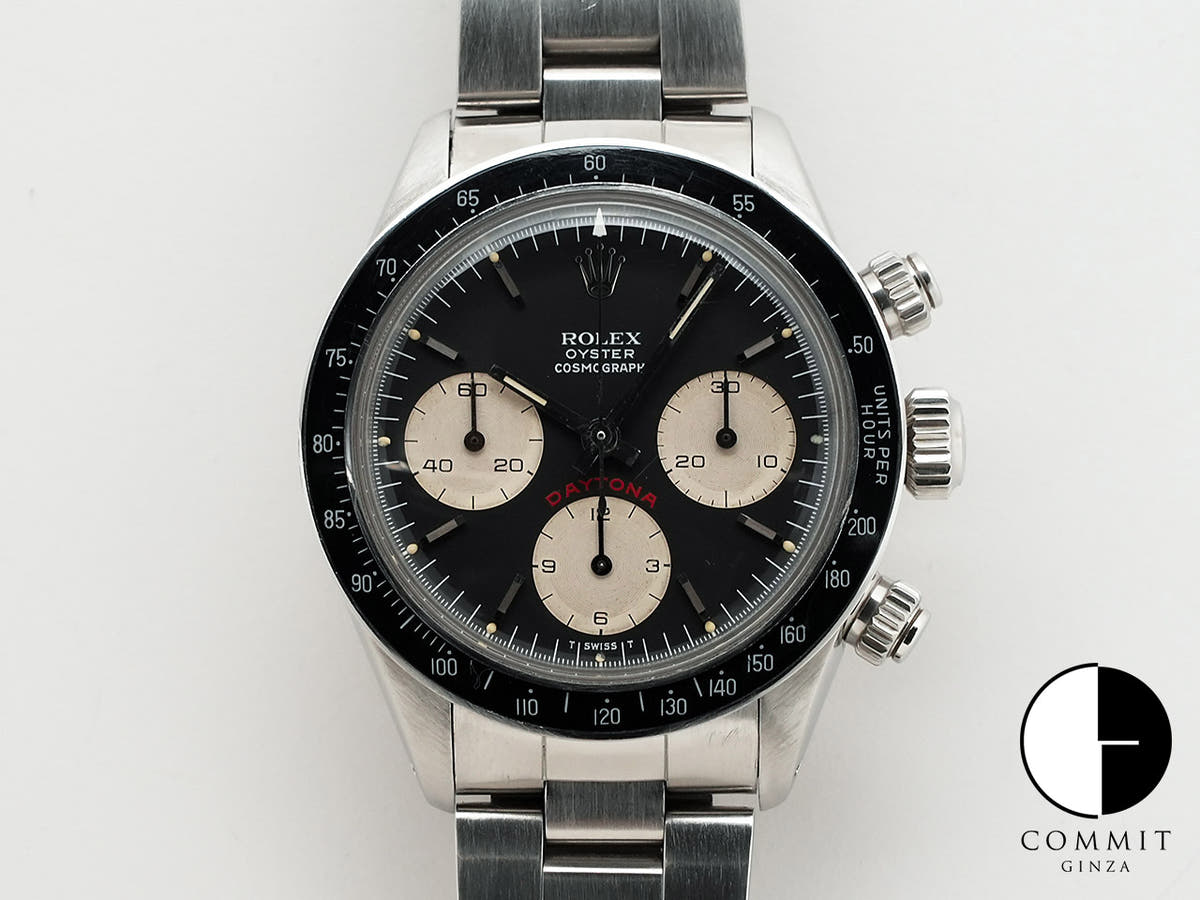 Rolex Daytona Ref. 6263 Stainless Steel Black Dial