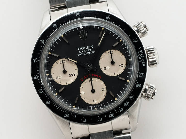 Rolex Daytona Ref. 6263 Stainless Steel Black Dial