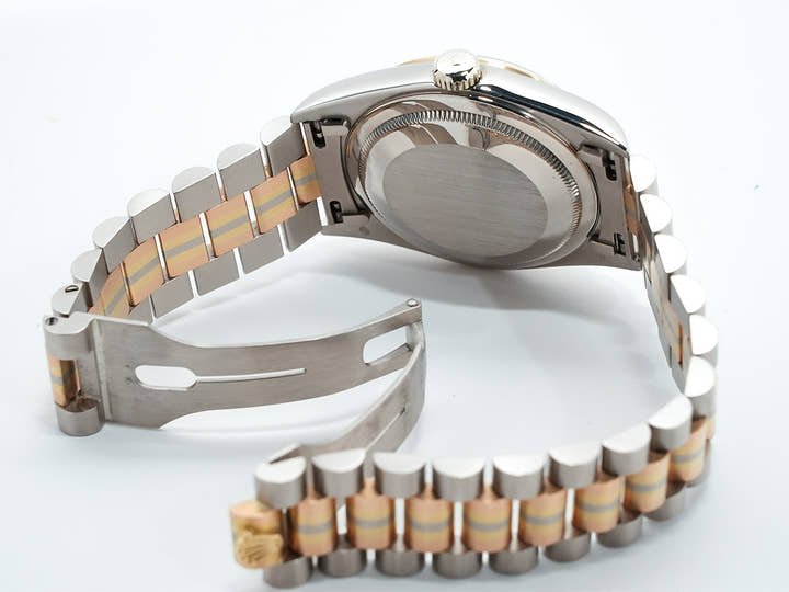 ロレックス デイデイト トリドール Ref.18239BIC ホワイトゴールド/ローズゴールド/イエローゴールド コッパー文字盤