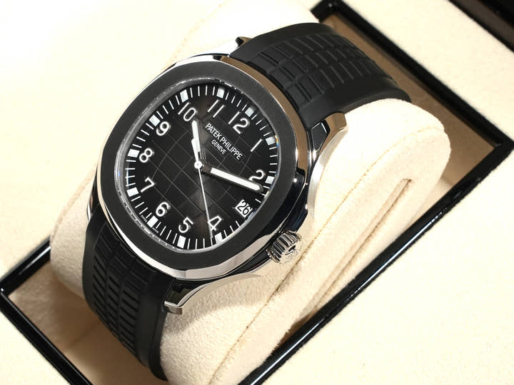 パテックフィリップ アクアノート Ref.5167A-001 ステンレススチール ブラック文字盤 美品 WJU53127