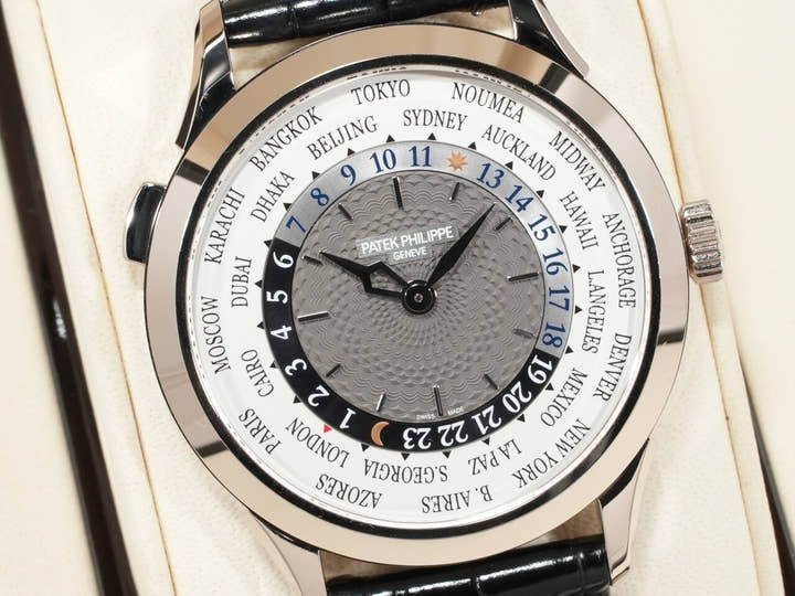 パテックフィリップ コンプリケーション ワールドタイム Ref.5230G-014 ホワイトゴールド グレー文字盤