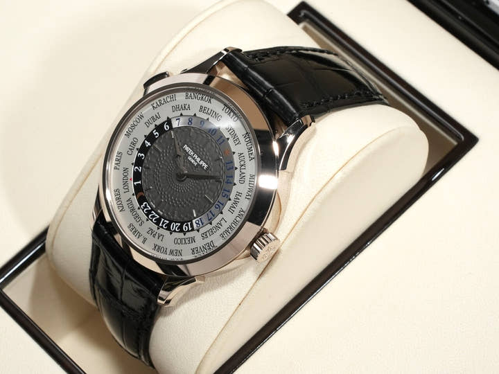 パテックフィリップ コンプリケーション ワールドタイム Ref.5230G-014 ホワイトゴールド グレー文字盤